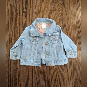 Carter's 0-3m jean jacket